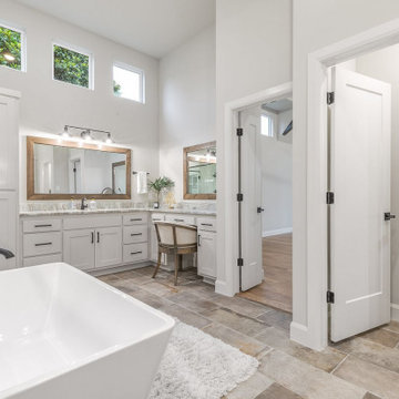 Create Flow With Consistency, Bathroom Upgrade in Los Gatos, CA