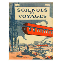 Sciences et Voyages, C. 1920, Artwork - Prints And Posters