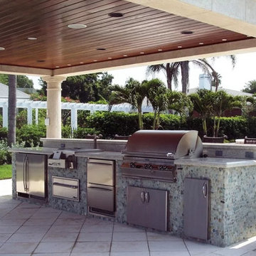 River Rock Kitchen Design on Davis Island