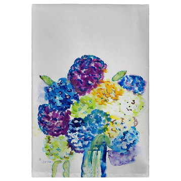 Betsy's Hydrangea Guest Towel - Two Sets of Two (4 Total)