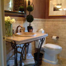 downstairs half bath