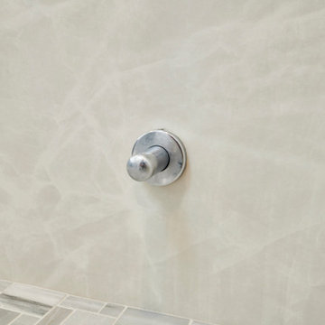 modern master bath