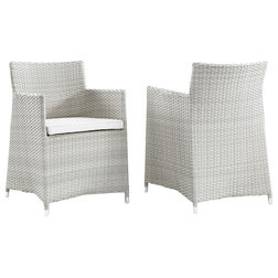 Tropical Outdoor Dining Chairs by Modway