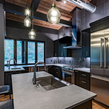 pool house kitchen