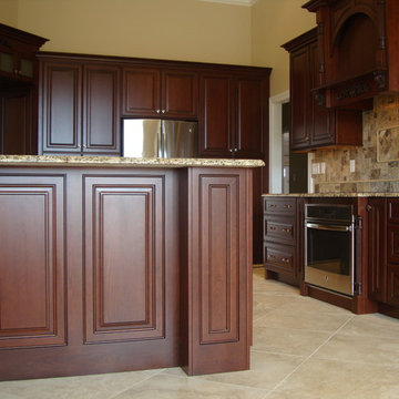Cherry Kitchen w/ Pass Through