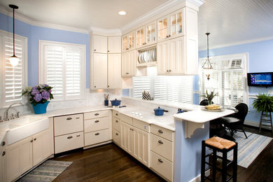 Inspiration for a transitional kitchen remodel in Other