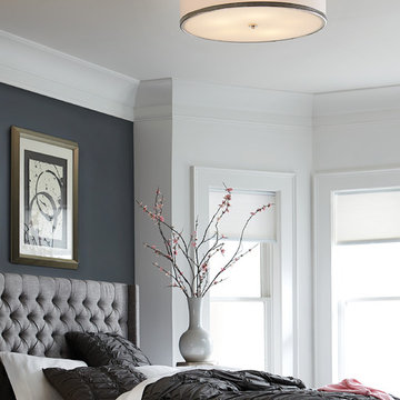 Feiss SF327PN Pave Polished Nickel Semi-Flush Mount