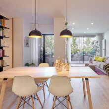 Un piso reformado en Madrid para una familia que disfruta leyendo