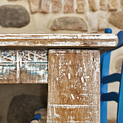 Reclaimed Wood Furniture from Crete - ダイニングテーブル