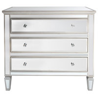 Louis Wide Mirrored Cabinet