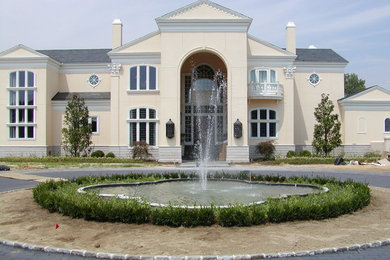 Example of a classic exterior home design in Other
