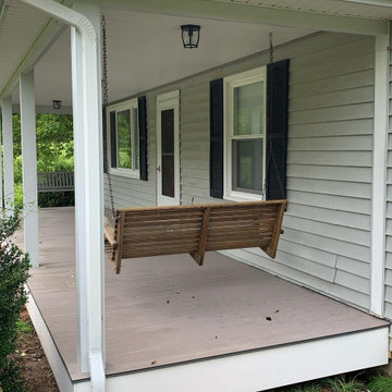 Front Porch Roof & Deck Rebuild