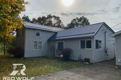 (Before & After) Metal Roof in Cassapolis, MI