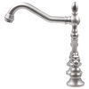 Novatto Miller Widespread 2-Handle Bathroom Faucet and Drain, Brushed Nickel