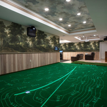 Home Golf Simulator & Cinema Center
