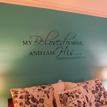 Tiffany Blue Master Bedroom
