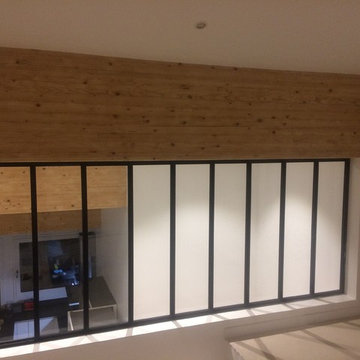 Fabrication et installation d'une verrière et mobiliers / La PLAGNE