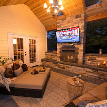 Outdoor Fireplace