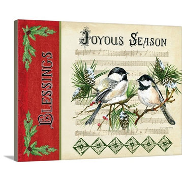"Joyous Season" Wrapped Canvas Art Print, 20"x16"x1.5"