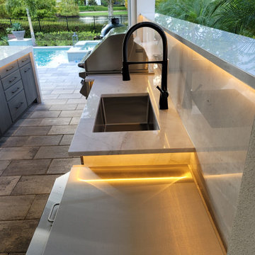 Modern Outdoor Kitchen — Baldwin Park, Orlando