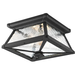 Transitional Outdoor Flush-mount Ceiling Lighting by Buildcom
