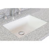 49" Gray Granite Top With Rectangle Sink