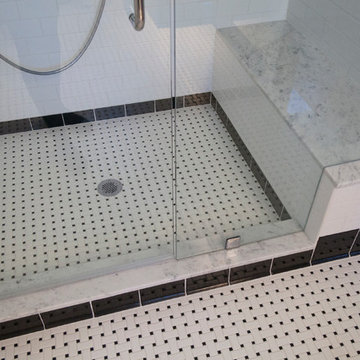 Retro Lakefront Bathroom in St. Clair Shores