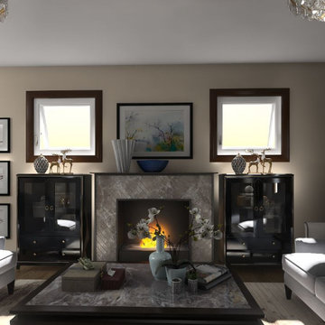 Interior Design // Virtual Staging for Home Builder