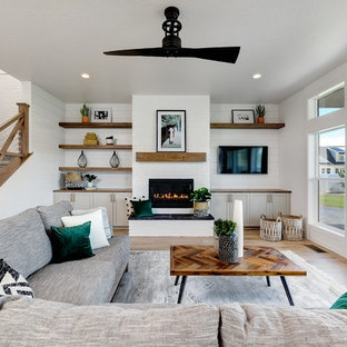 75 Beautiful Open Concept Living Room Pictures Ideas Houzz