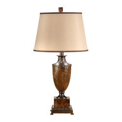 Wildwood Lamps Marble Urn Table Lamp - Table Lamps