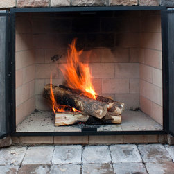 Custom Fireplace Door - Indoor Fireplaces