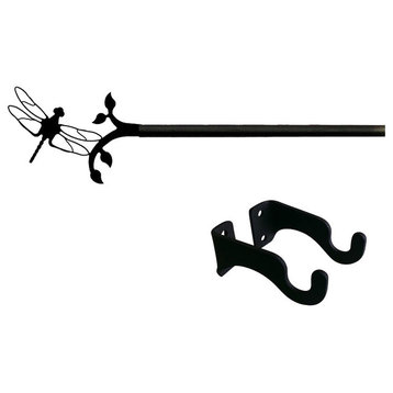 Dragonfly Curtain Rod, Extra Large
