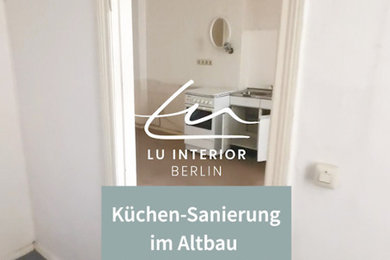 Küchen-Sanierung im Altbau  mit Lu Interior Berlin