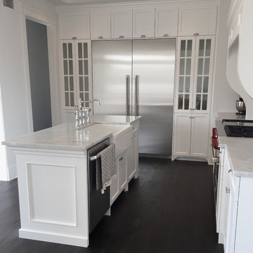 Victorian Style White Kitchen