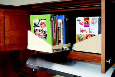 Pull Out Cookbook Shelves