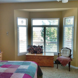 Cafe Shutters with Continuous  Frame - Interior Shutters