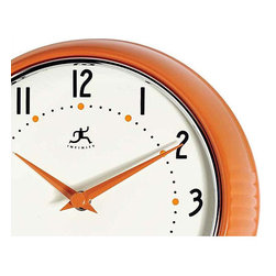 Retro Clock- Available in 8 Colors - Wall Clocks