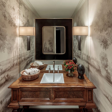 Traditional Powder Room