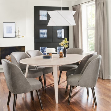 Lowell Round Extension Table