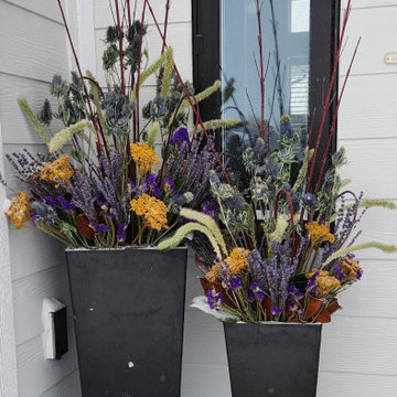 Seasonal Planters - Autumn in Medicine Hat