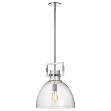 Contemporary Modern Pendant Light Liberty, Polished Chrome