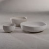 Carballo Shallow Textured Ceramic Bowl