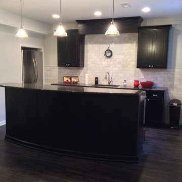 Rochester Transitional Finished Basement