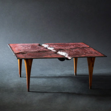 Mars Table – A Sculptural Centerpiece for the Living Room