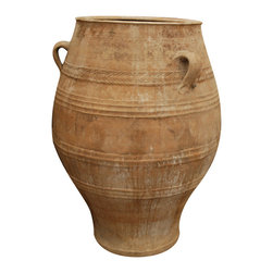 Old Greek Pithari - Outdoor Pots And Planters