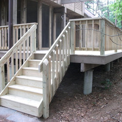 Pressure Treated decks - Products