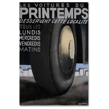 Vintage Apple Collection 'Printemps Tires' Canvas Art, 22x32