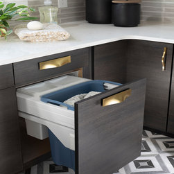 Wastebasket Pullout - Storage Cabinets