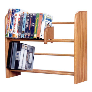 Dvd Storage Rack - Transitional - Media Racks And Towers - by Hill Wood ...