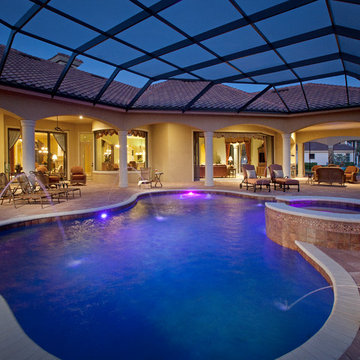 Mediterranean Golf Course Home